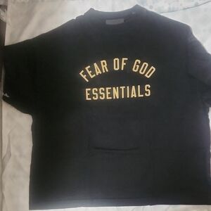 Fear of God Essentials Black T-Shirt